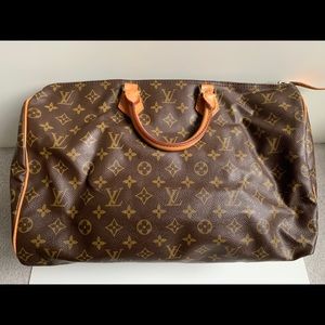 Vintage Louis Vuitton Monogram Speedy 40 Handbag